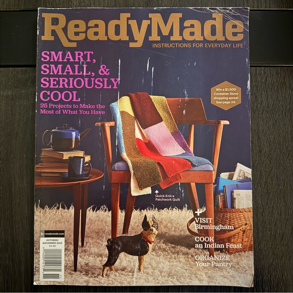 ReadyMade Magazine October/ November 2010
